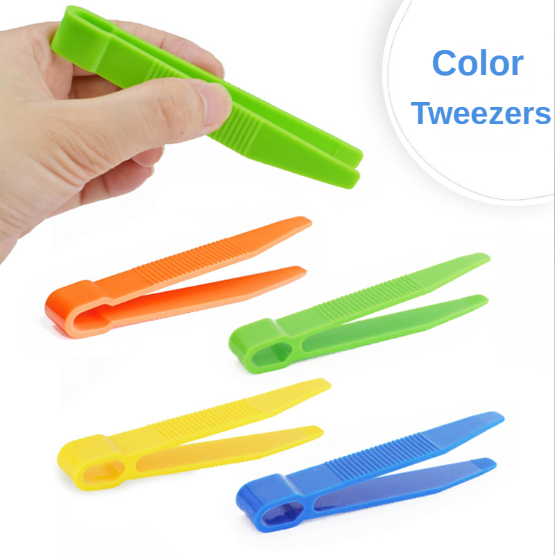 Planted Clip Tweezers - 4 buah kualitas tinggi klip plastik