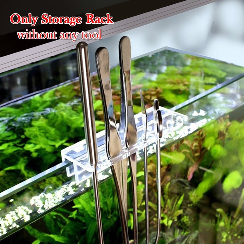 Aquarium Plant Iron - 1PCS rak penyimpanan peralatan tanaman akuarium,