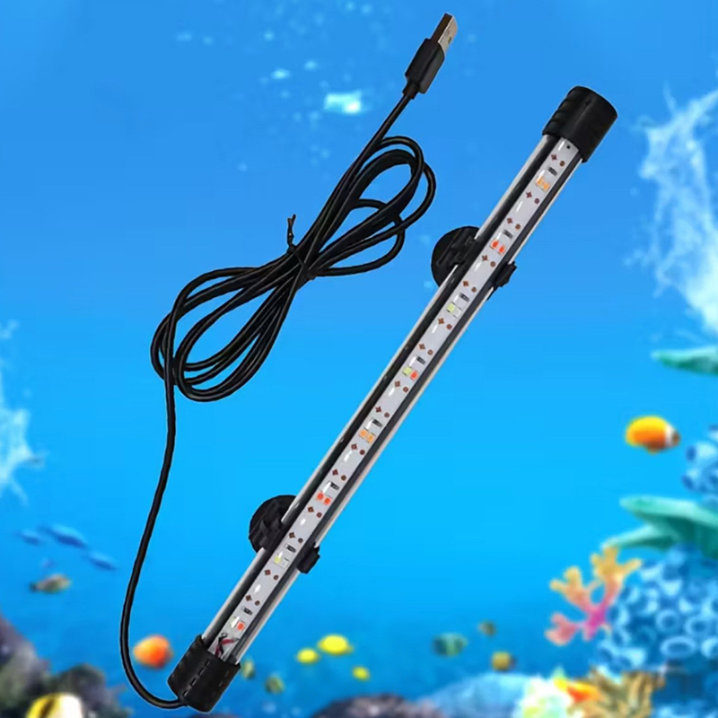 Aquarium Plant Iron - Lampu Akuarium LED USB 17-47CM Tahan