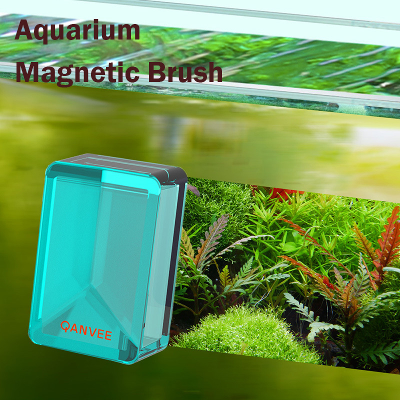 Planted Aquarium Algae - Qanvee alat pembersih akuarium magnetik, aksesori