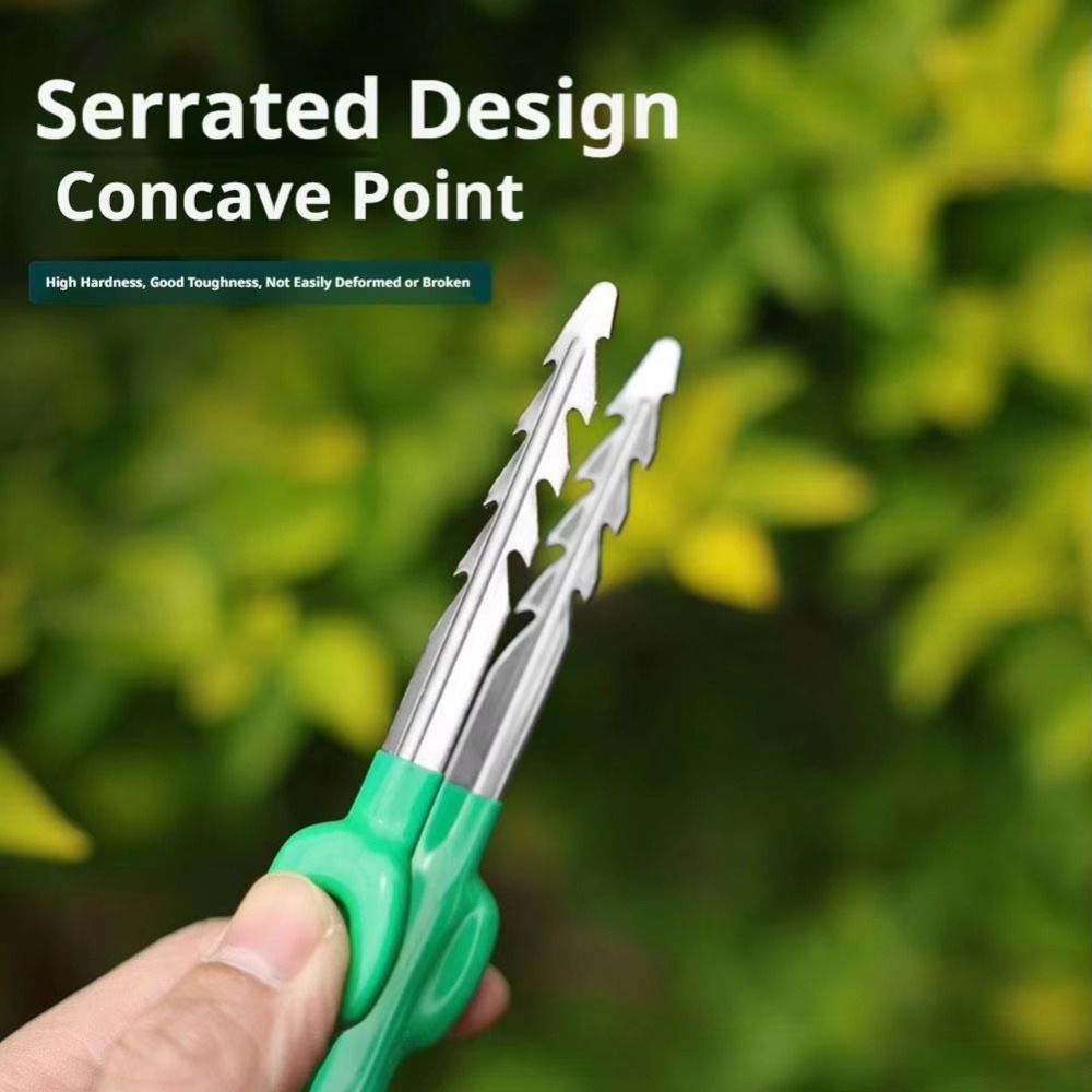 Planted Clip Tweezers - Pinset Berkebun dari Baja Tahan Karat,