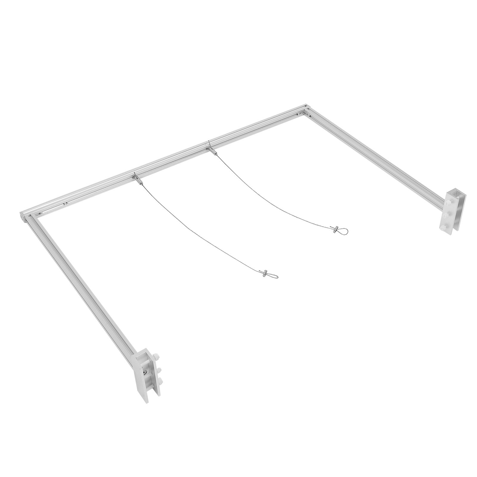 Planted Aquarium Hanging Light - 1Set Rak Lampu Tangki Ikan Aluminium