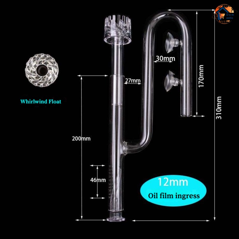Aquarium Plant Iron - Aksesoris Filter Pipa Lily untuk Akuarium,