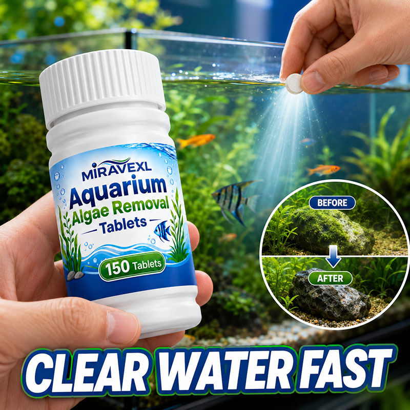 Planted Aquarium Aquascape - Tablet Penghilang Alga Akuarium MIRAVEXL 150,