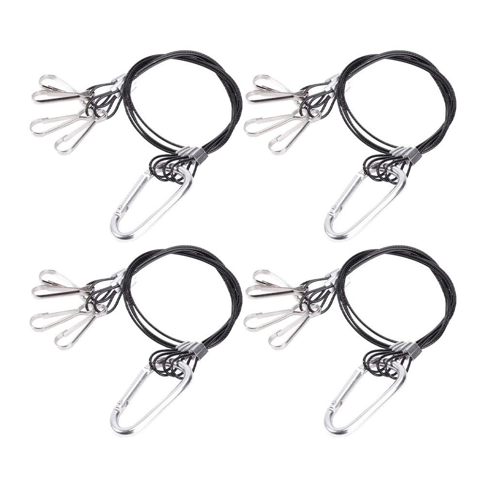 Planted Aquarium Hanging Light - 4Pcs Tali Gantung Stainless Steel untuk