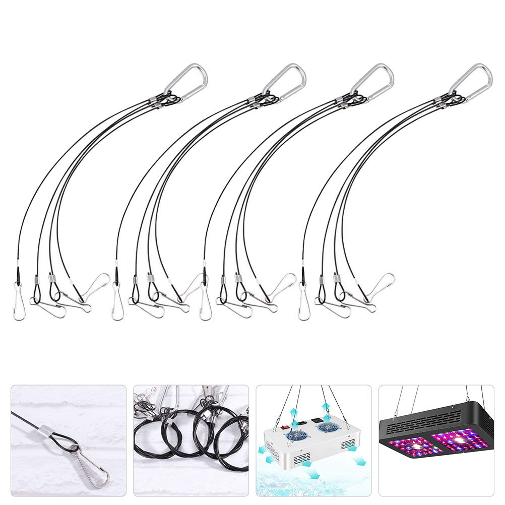 Planted Aquarium Hanging Light - 4Pcs Kit Gantungan Tali Baja Anti
