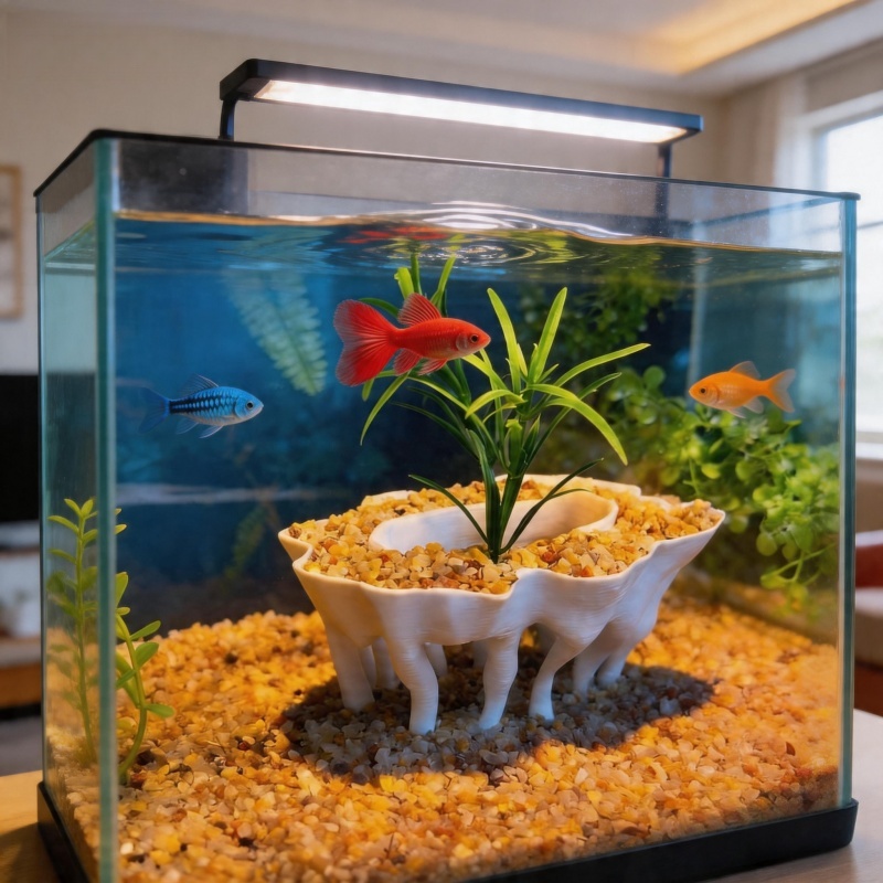 Aquarium Plant Design - Tanaman akuarium cetak 3D berbentuk akar