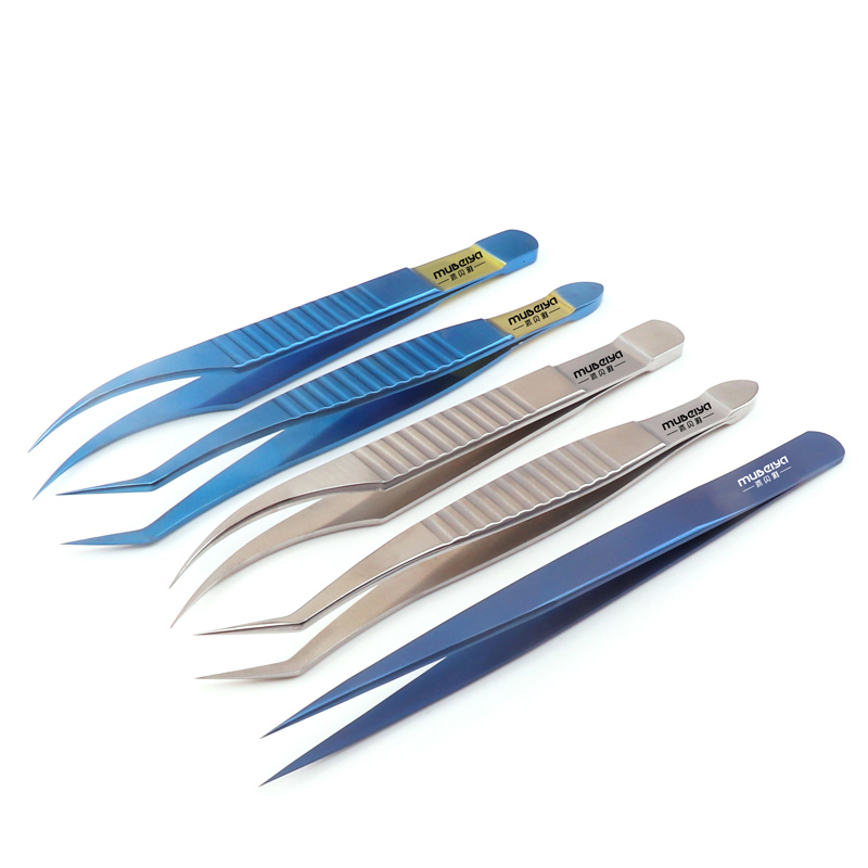 Planted Clip Tweezers - Penjepit bulu mata khusus untuk bulu