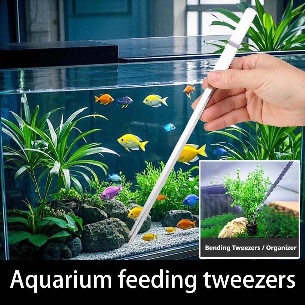 Planted Clip Tweezers - Pinset Tang Akuarium Stainless Steel 27cm,