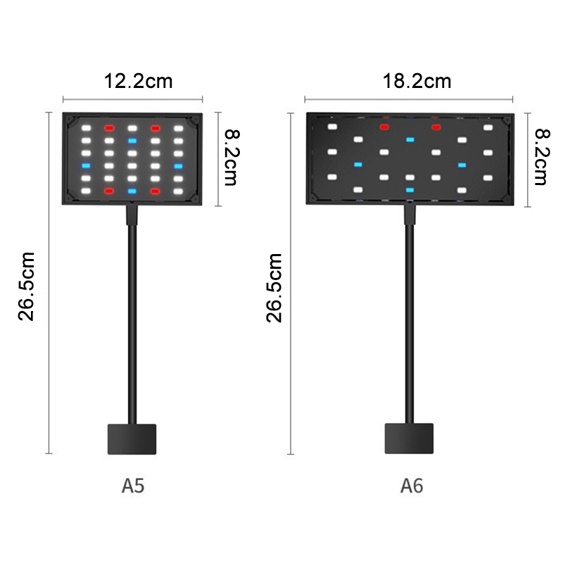 Lampu LED Akuarium USB Spektru - Aquarium Plant Iron ulasan dan harga