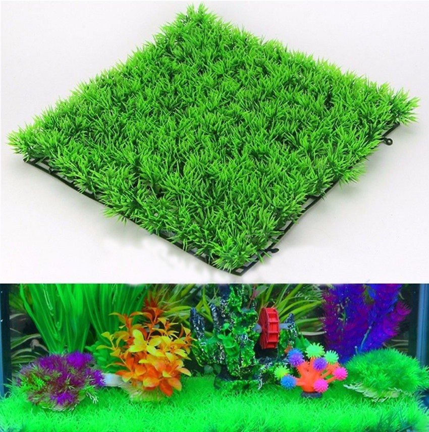 Tanaman Rumput Hijau Buatan Ru - Aquarium Plant Design ulasan dan harga