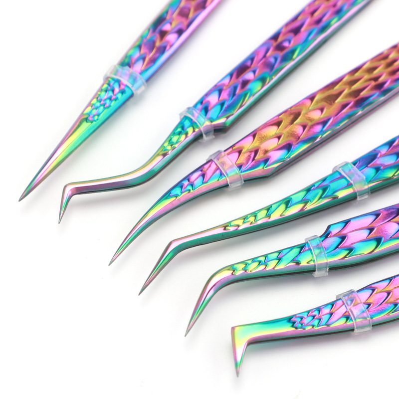 Set peralatan rias bulu mata p - Planted Clip Tweezers ulasan dan harga