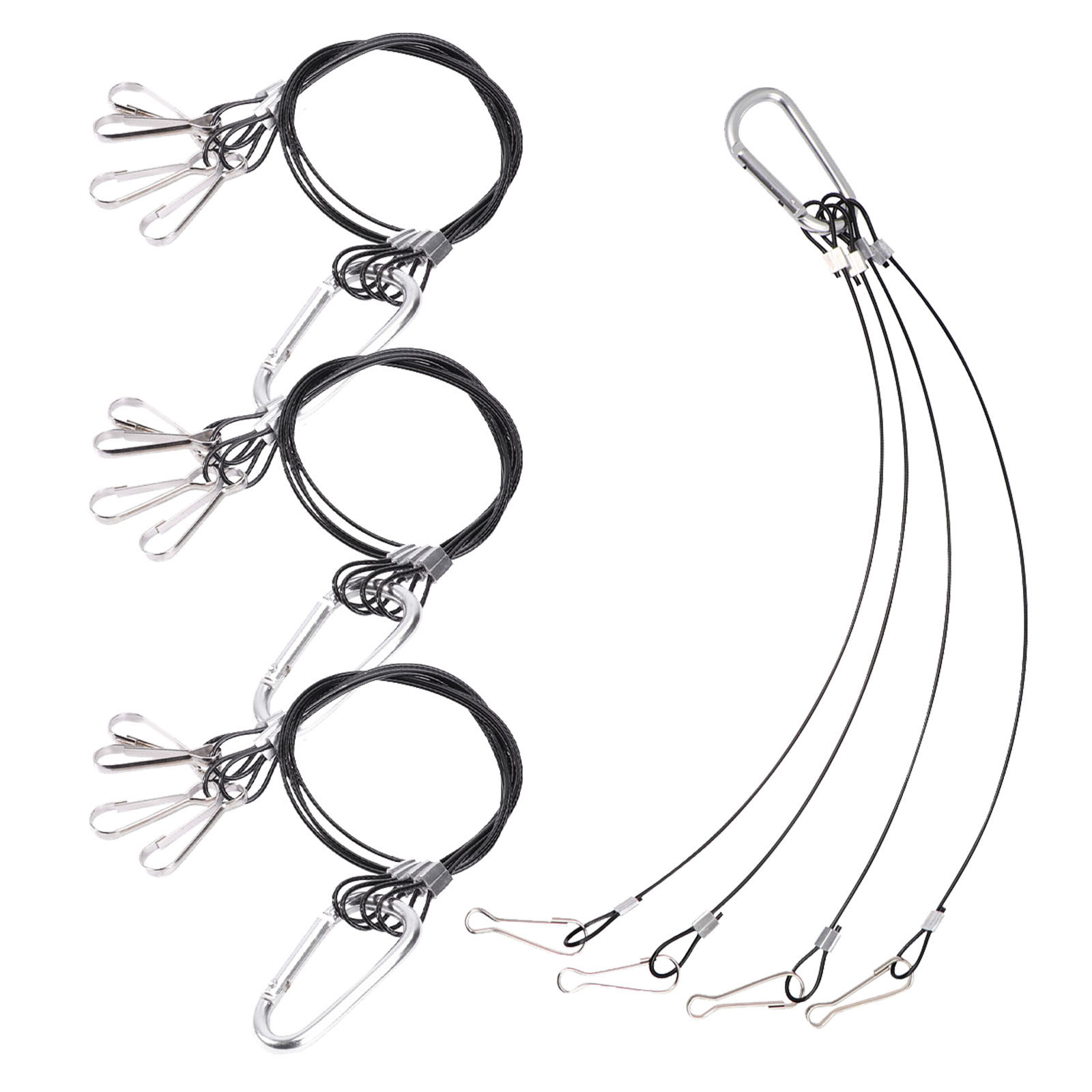 4 Buah Tali Pengaman Baja Kawa - Planted Aquarium Hanging Light ulasan dan harga
