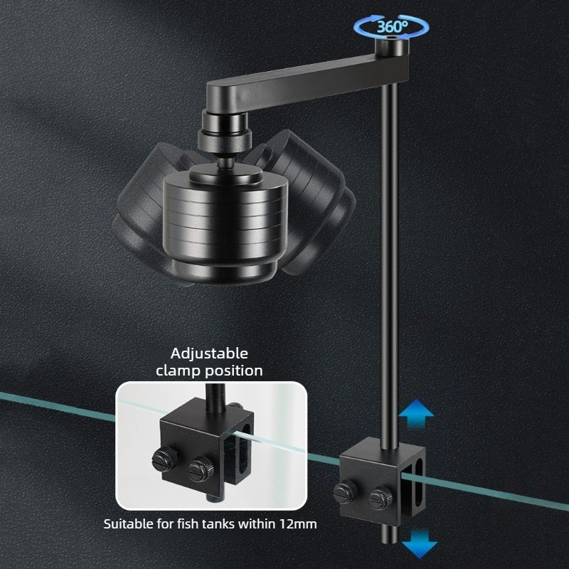 Lampu Akuarium LED 3 Warna Tah - Aquarium Plant Iron ulasan dan harga