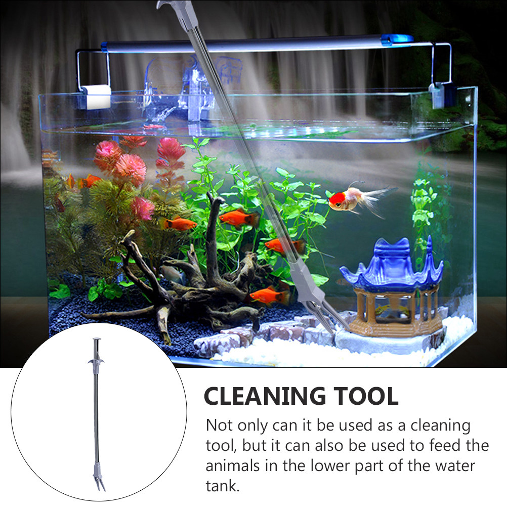 2Pcs Alat Pembersih Akuarium P - Planted Clip Tweezers ulasan dan harga