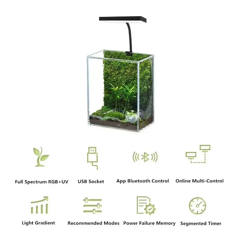 WEEK AQUA Mag Pro USB Nano Lam - Aquarium Plant Iron ulasan dan harga