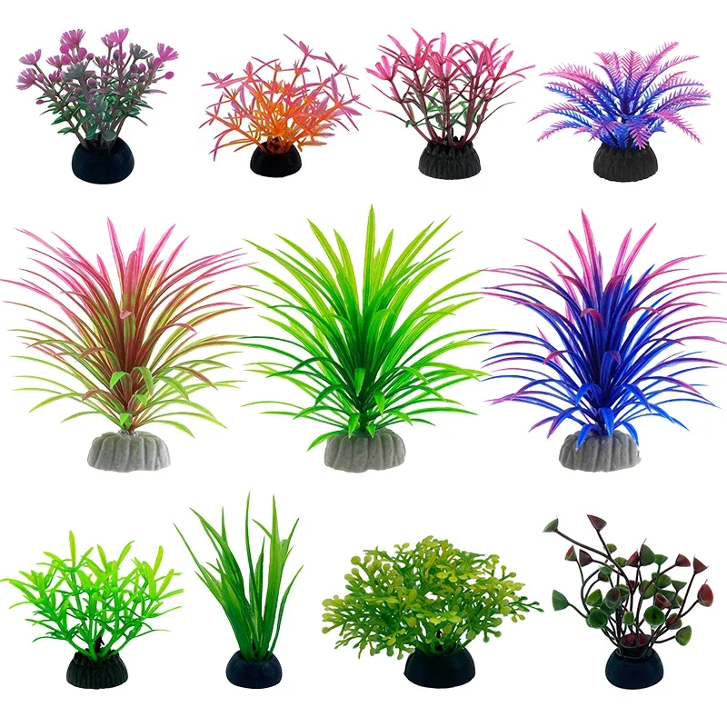 PVC simulasi dekoratif akuariu - Aquarium Plant Design ulasan dan harga