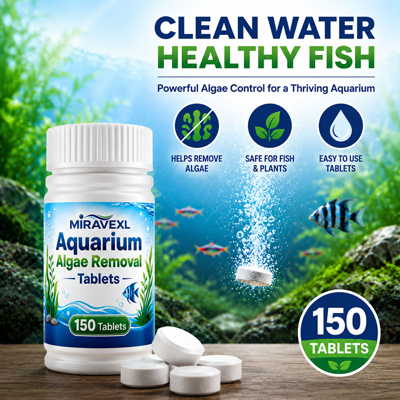 Tablet Penghilang Alga Akuariu - Planted Aquarium Aquascape ulasan dan harga
