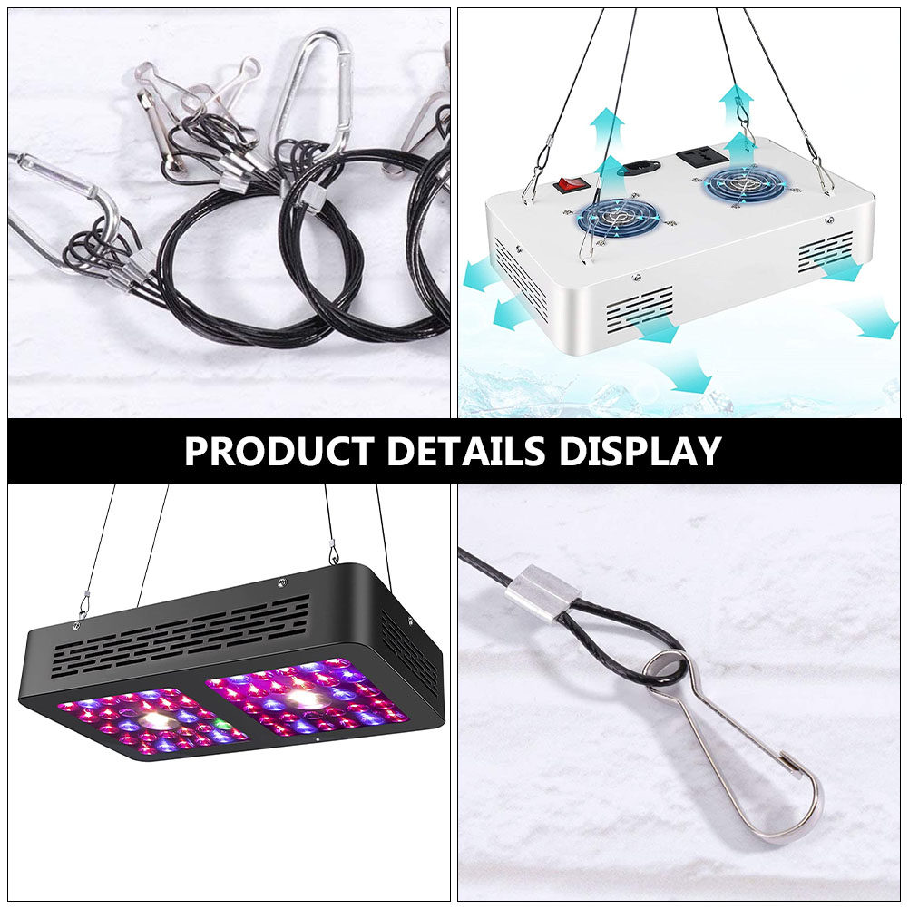 4Pcs Kit Gantungan Tali Baja A - Planted Aquarium Hanging Light ulasan dan harga
