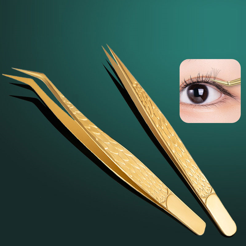 Pinset 2 buah, untuk ekstensi  - Planted Clip Tweezers ulasan dan harga