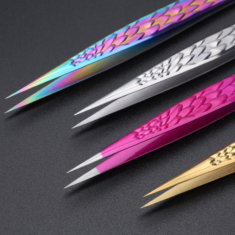 Pinset 2 buah, untuk ekstensi  - Planted Clip Tweezers ulasan dan harga