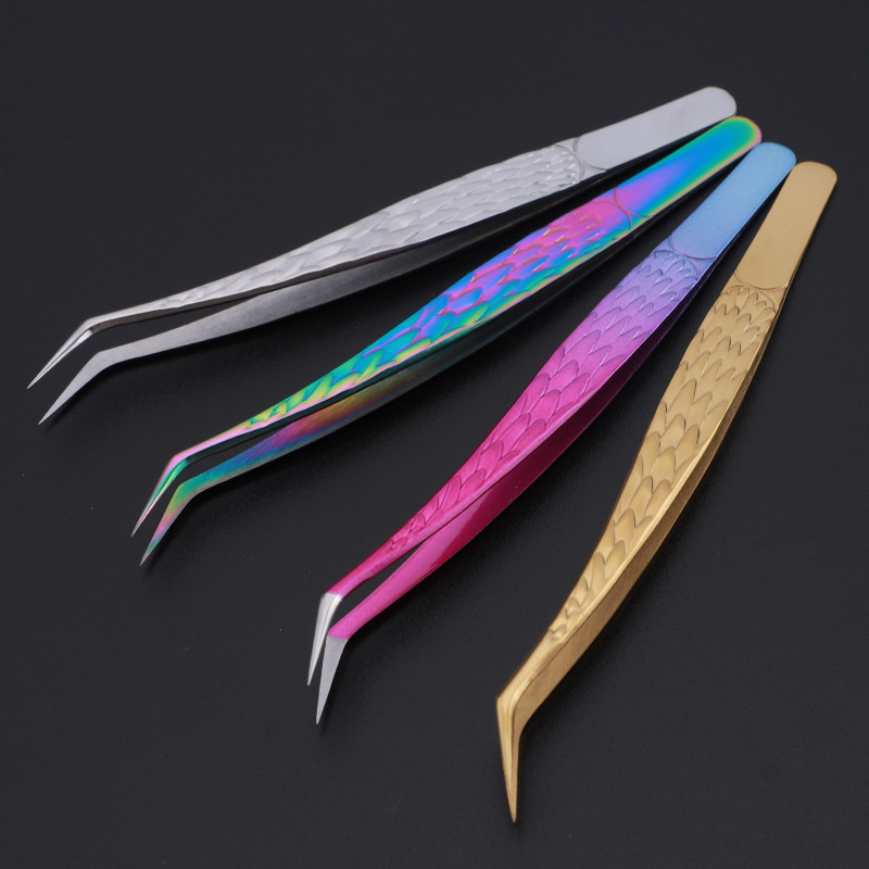 Pinset 2 buah, untuk ekstensi  - Planted Clip Tweezers ulasan dan harga