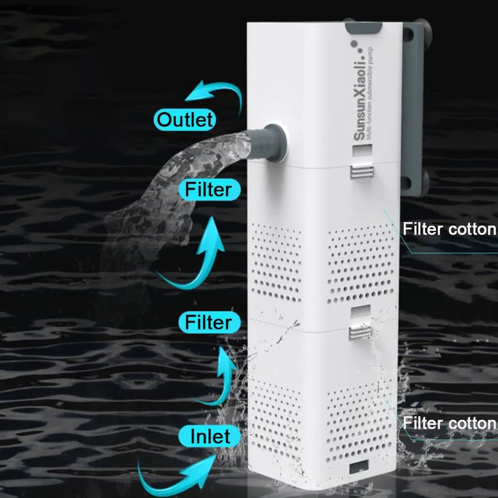 Filter pompa akuarium 3 In 1,  - Aquarium Plant Iron ulasan dan harga