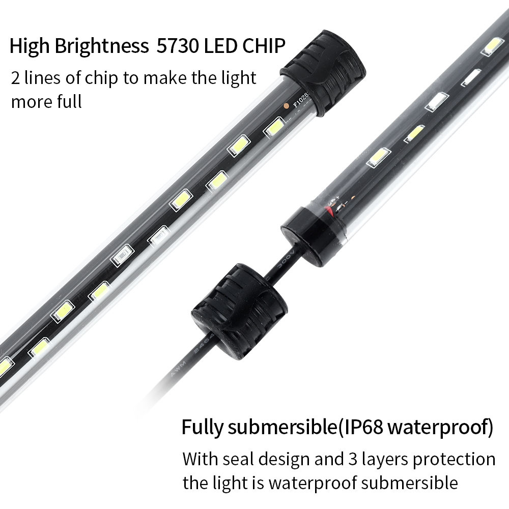 Lampu Akuarium LED 90-260V Lam - Aquarium Plant Iron ulasan dan harga