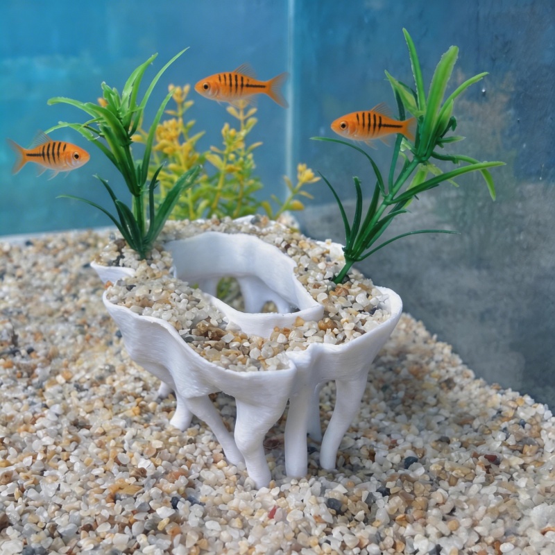 Tanaman akuarium cetak 3D berb - Aquarium Plant Design ulasan dan harga