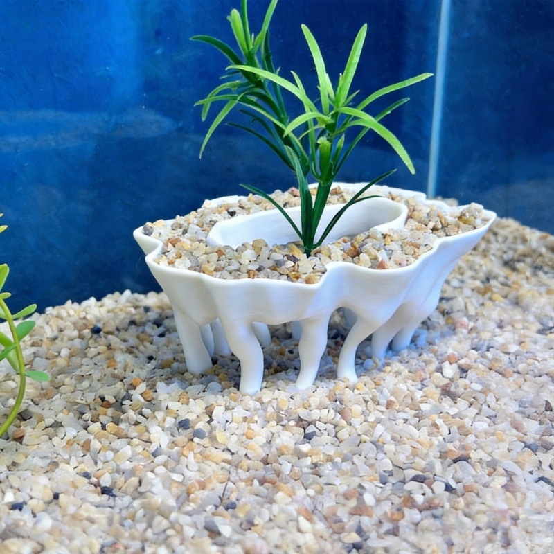 Tanaman akuarium cetak 3D berb - Aquarium Plant Design ulasan dan harga