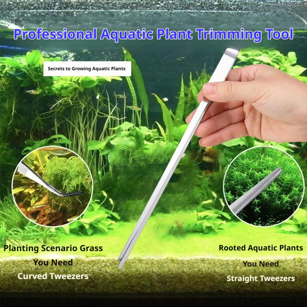 Pinset Tang Akuarium Stainless - Planted Clip Tweezers ulasan dan harga