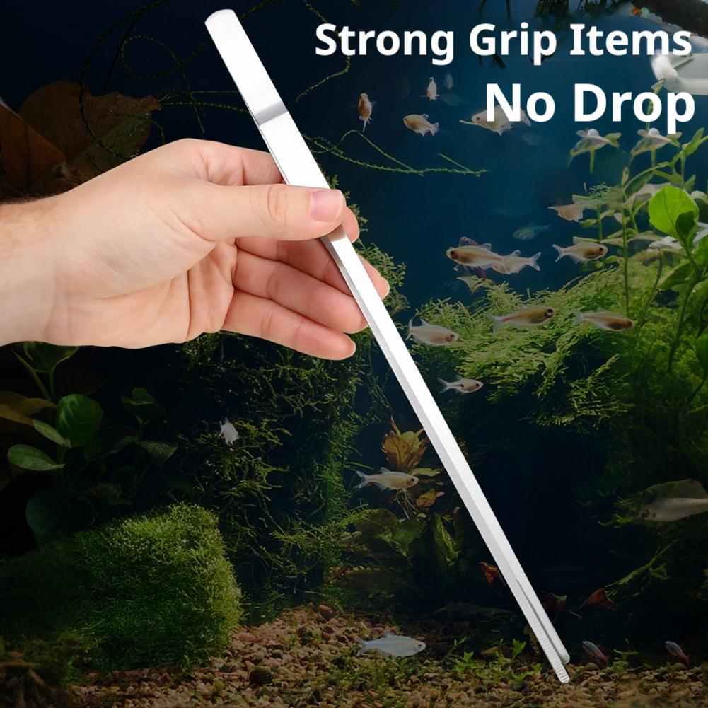 Pinset Tang Akuarium Stainless - Planted Clip Tweezers ulasan dan harga