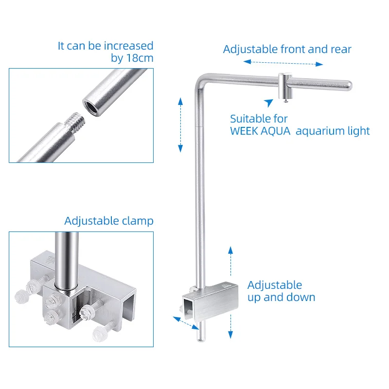 Minggu Aqua Light Stand Univer - Planted Aquarium Hanging Light ulasan dan harga