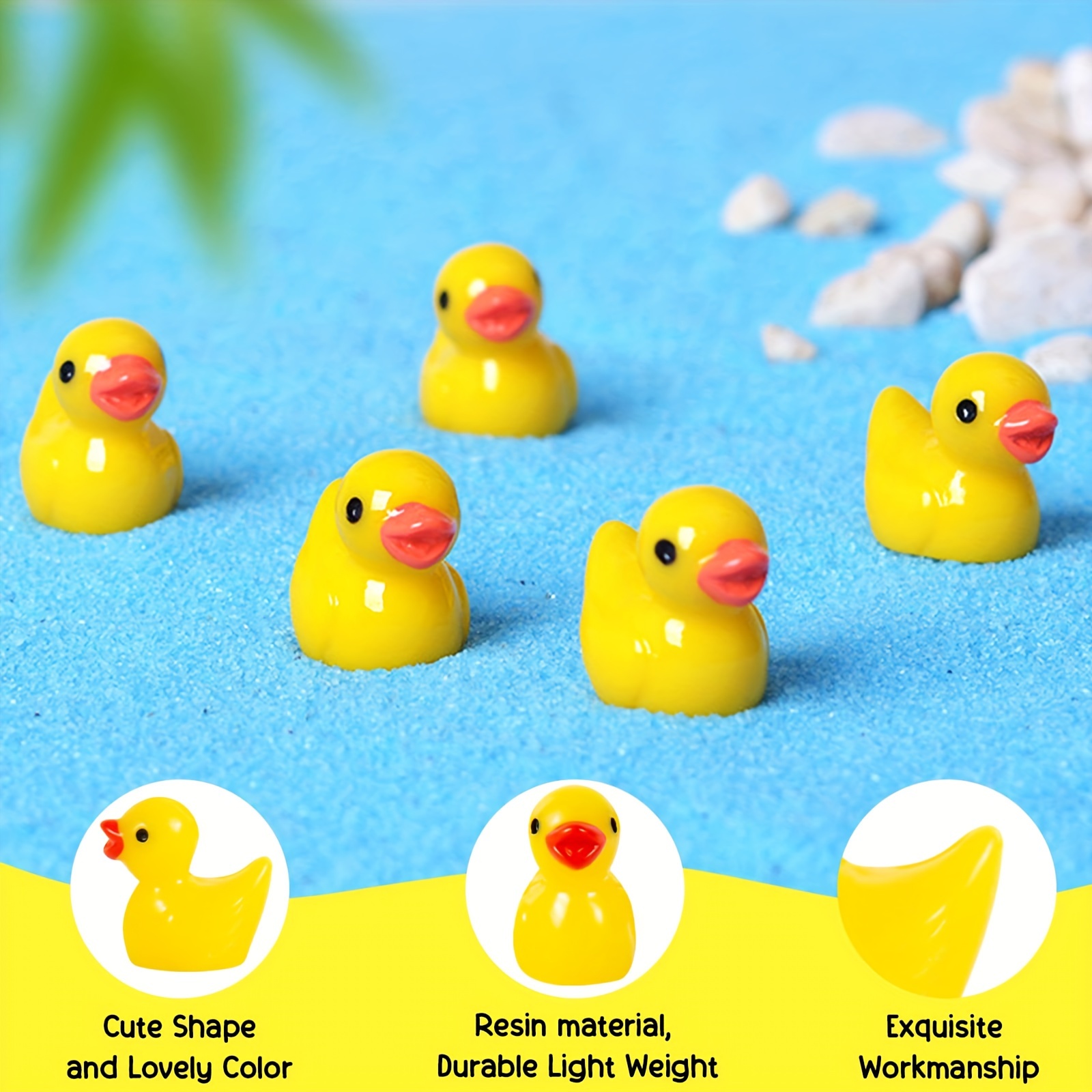 1000 Buah Miniatur Bebek Resin - Aquarium Plant Yellowing ulasan dan harga